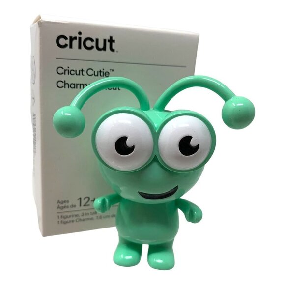 Cricut Cutie Pistachio Green Cricut Collectible Craft Room Decor Figure Boxed C - Picture 1 of 9